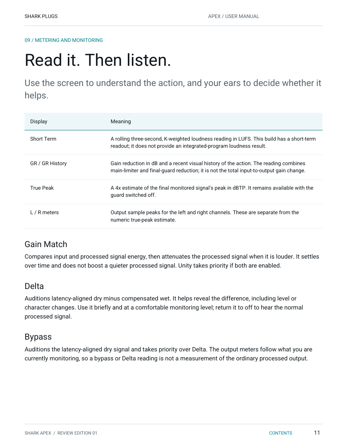SHARK APEX user manual page 11 of 16