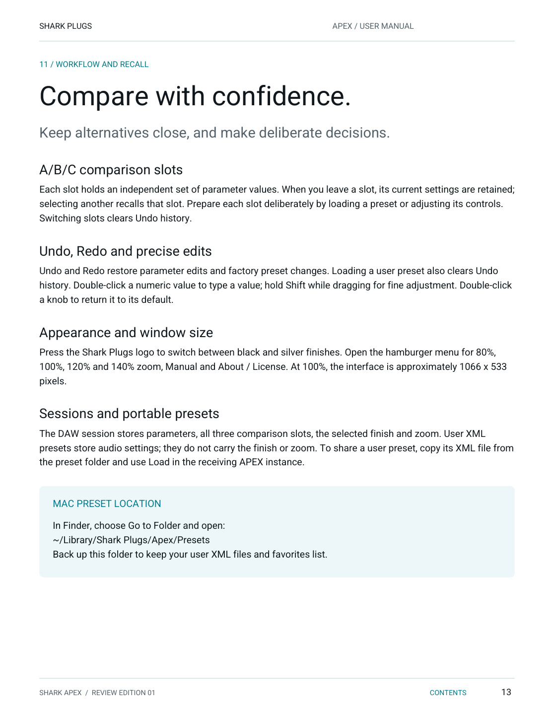 SHARK APEX user manual page 13 of 16