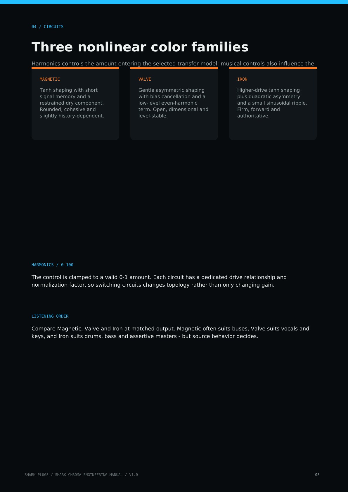 Shark Chroma user manual page 8 of 16