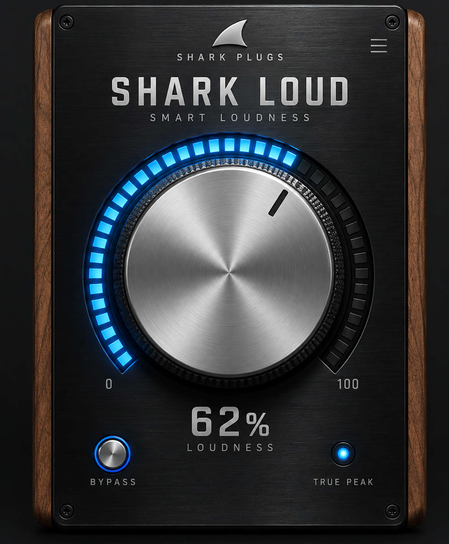 Shark Loud full plugin interface